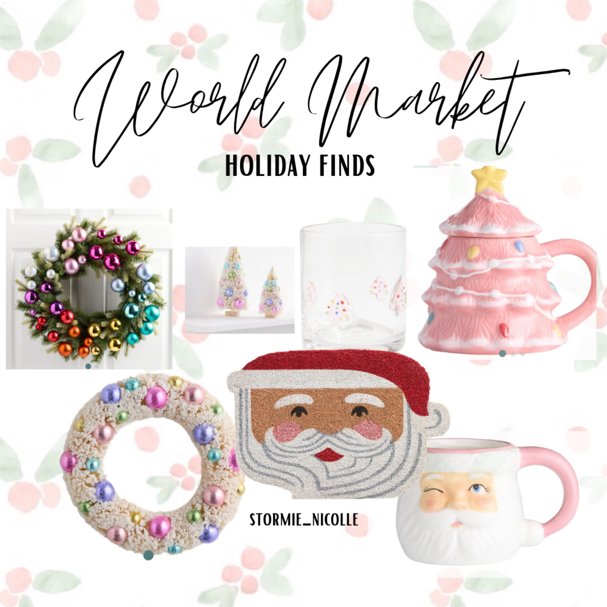 Recent world market holiday order!🎄

#LTKSeasonal #LTKFindsUnder50 #LTKHome