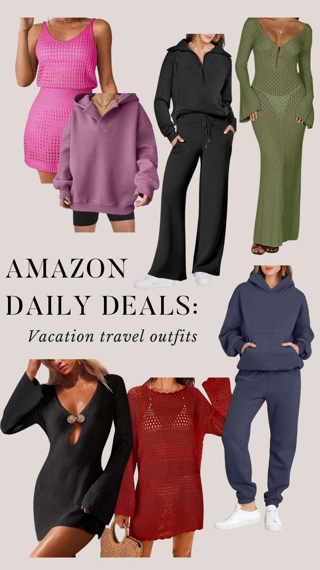 Amazon daily deals: vacation travel outfits on sale! 

#LTKtravel #LTKsalealert
