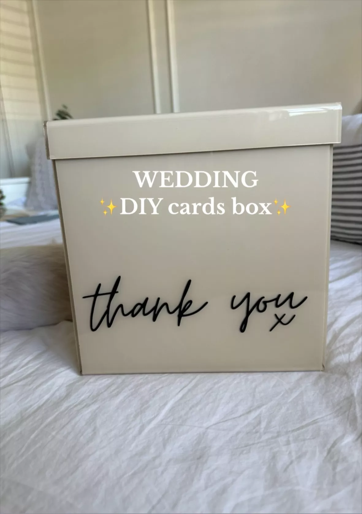 Acrylic Card Box by Celebrate It™