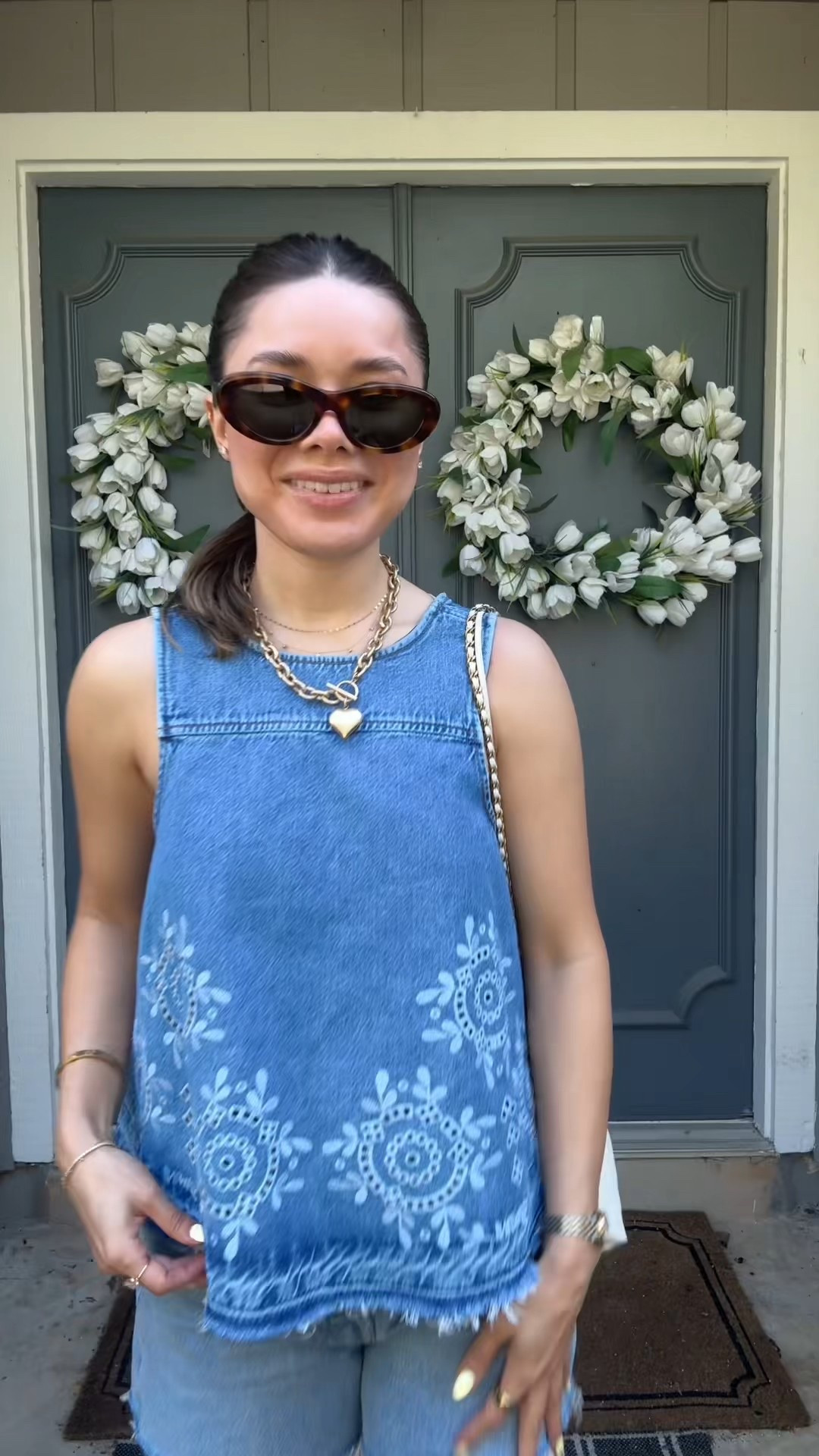 DENIM ON DENIM OUTFIT 

spring style, petite fashion, petite jean shorts, denim outfit, spring outfit 

#LTKFindsUnder100 #LTKStyleTip #LTKPetite