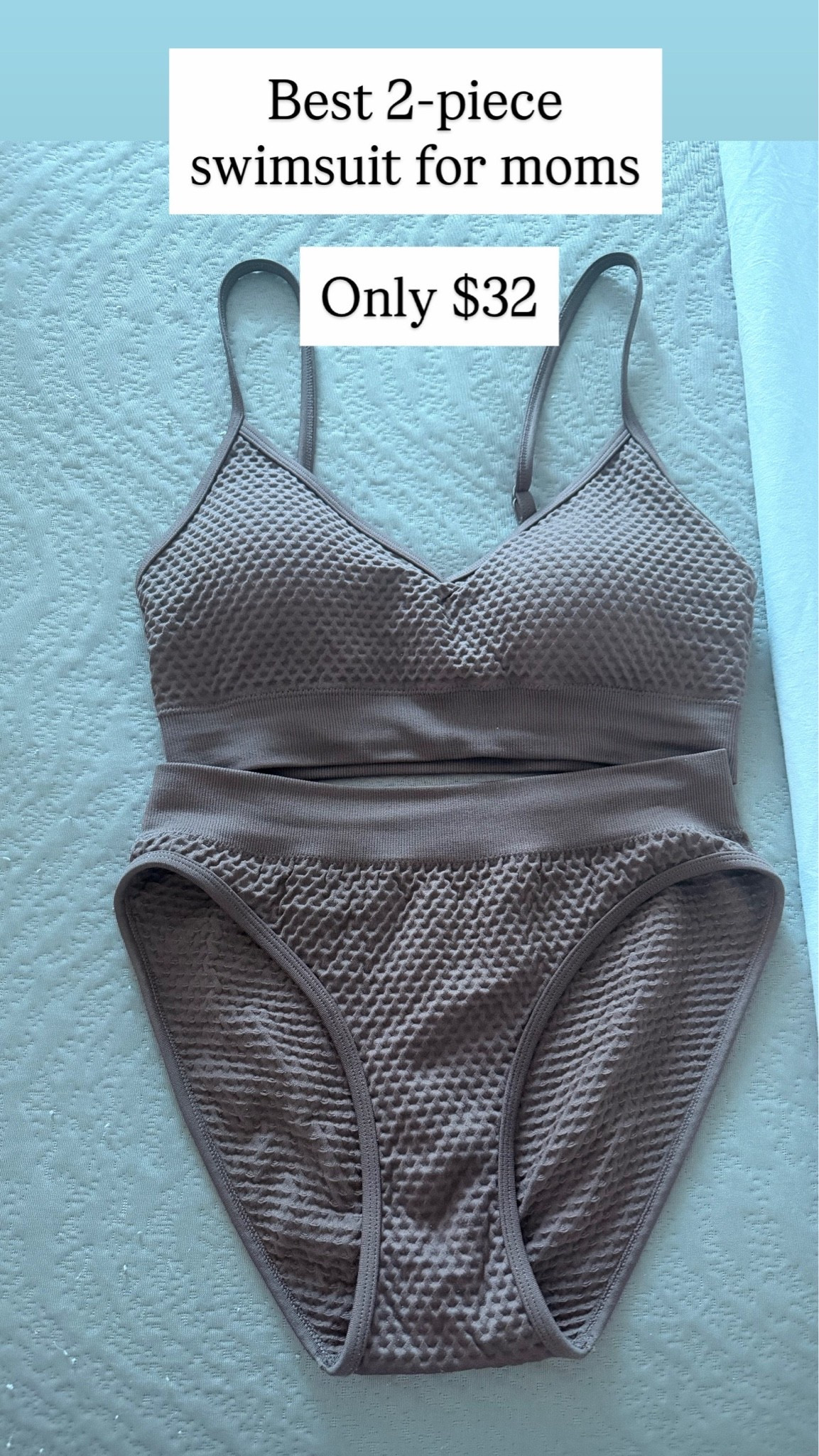 Best 2-piece swimsuit for moms

#LTKSwim