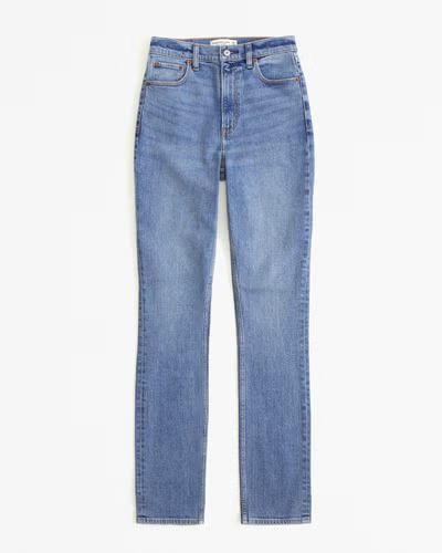 Women's Ultra High Rise 90s Slim Straight Jean | Women's Clearance | Abercrombie.com | Abercrombie & Fitch (US)