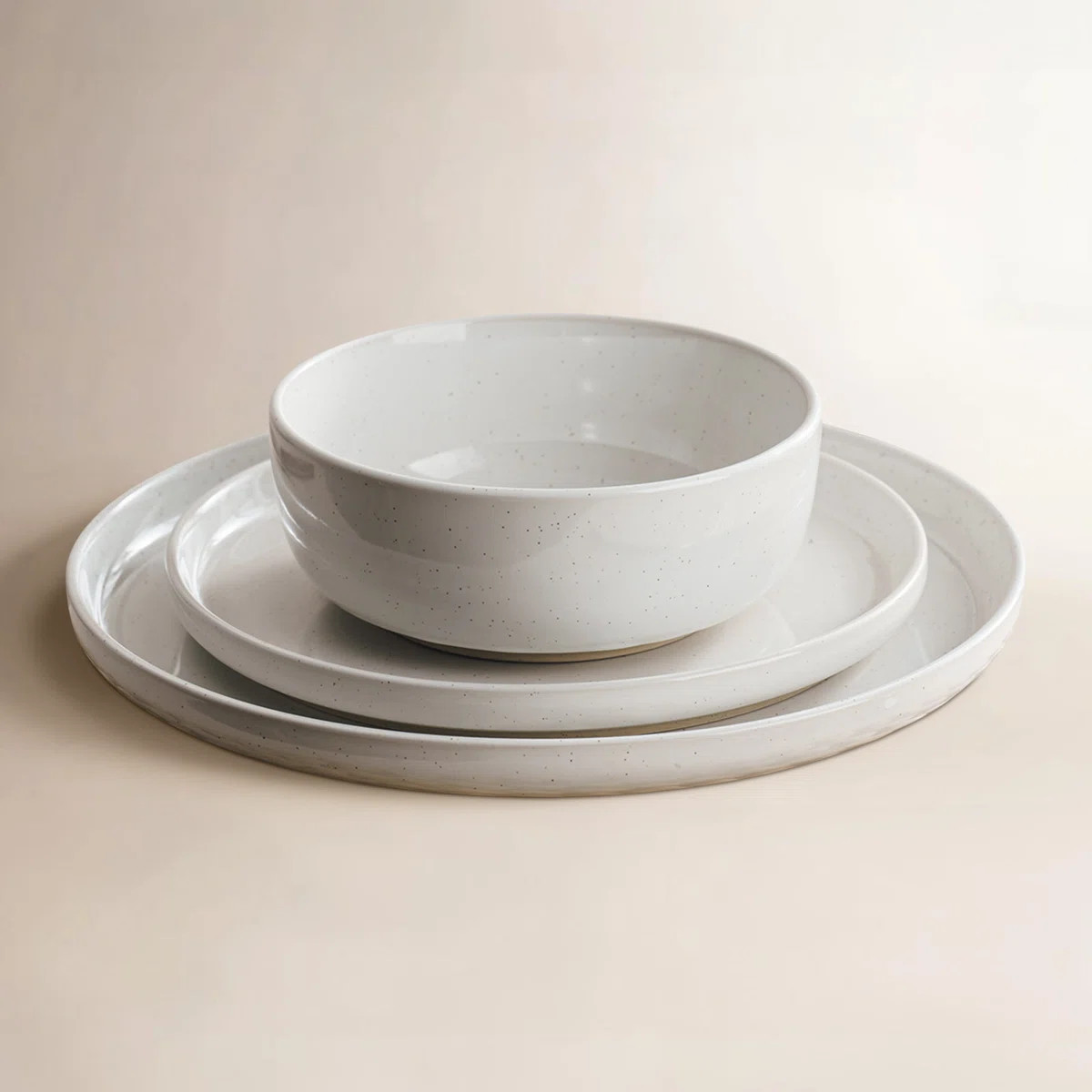 Daytona Piece Stoneware Dinnerware Set - Service for 4 | Wayfair North America