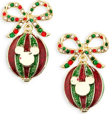 BaubleBar Mickey Mouse Ornament Drop Earrings | Nordstromrack | Nordstrom Rack