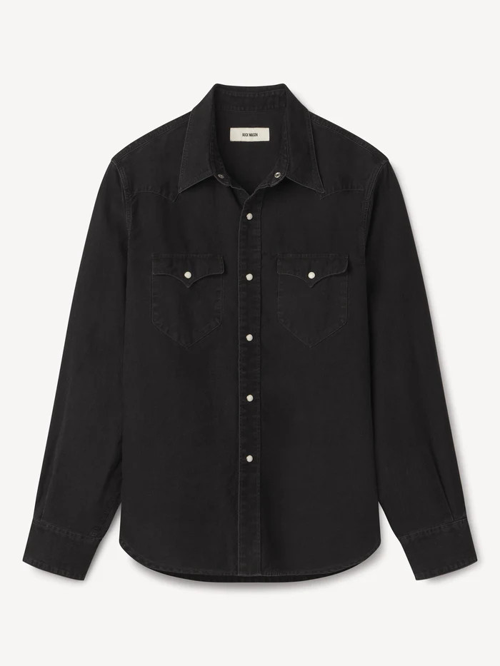 Sateen Western Shirt | Buck Mason