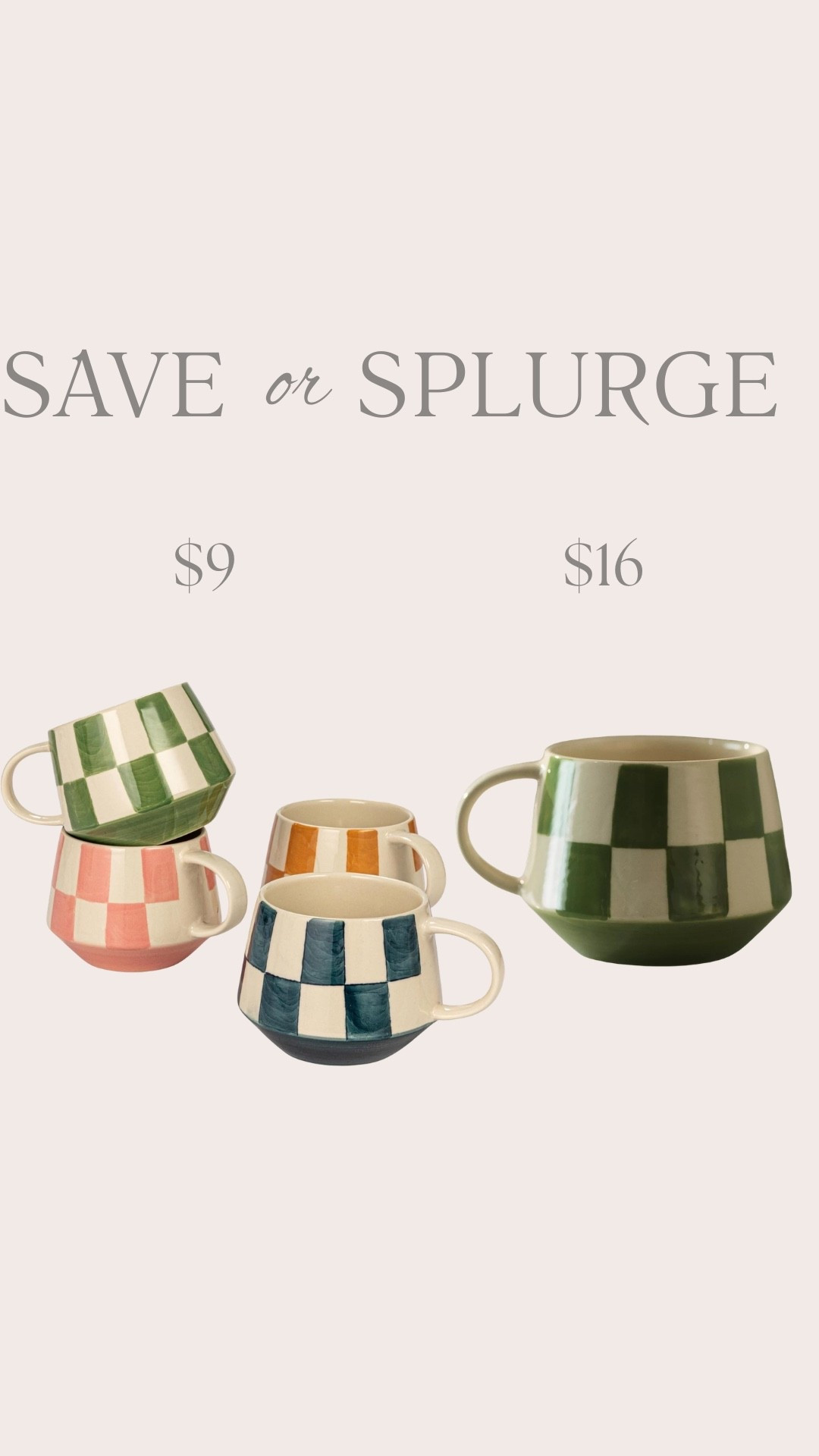 Save va splurge 

#LTKHome