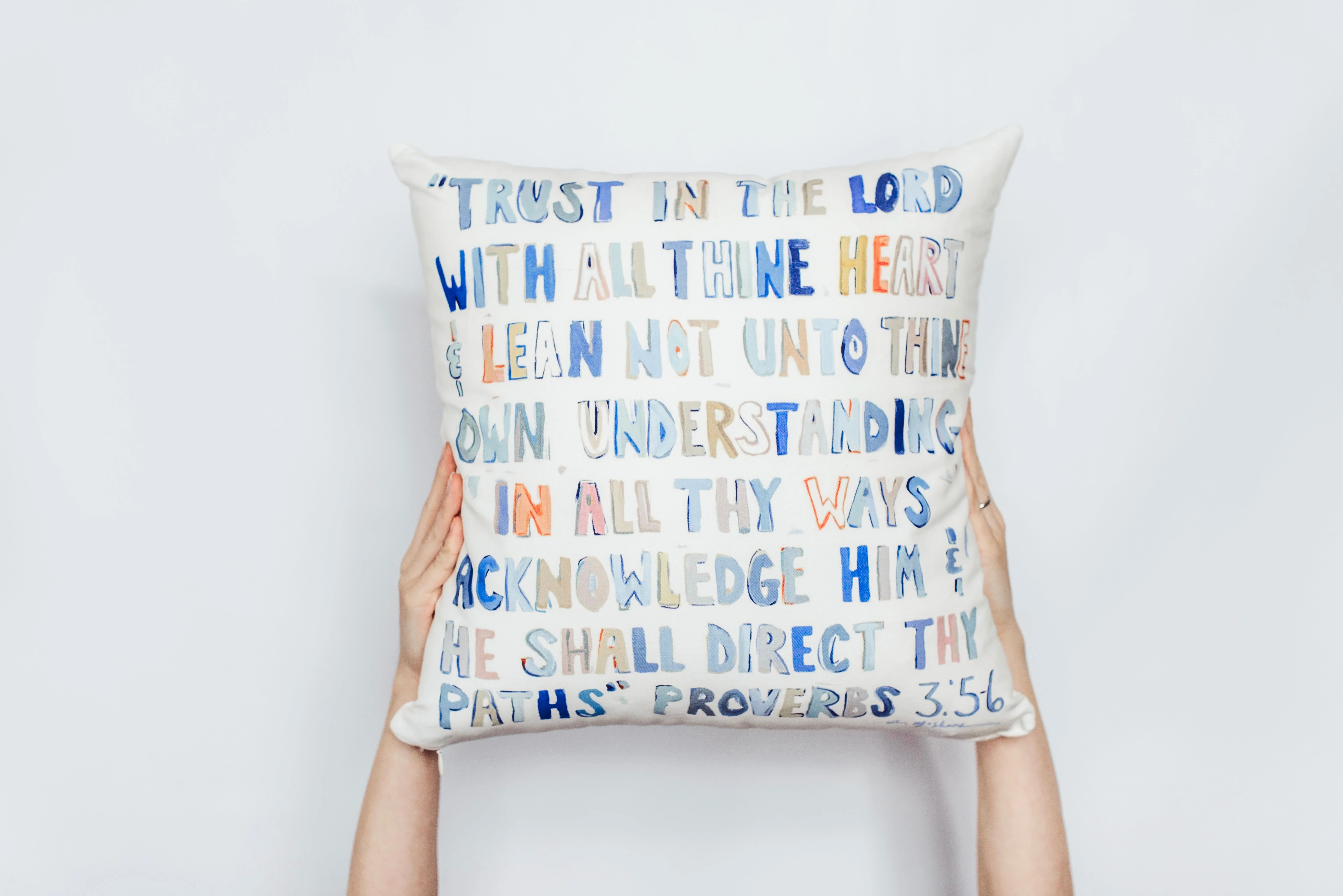 Verse Pillows | Chelsea McShane Art