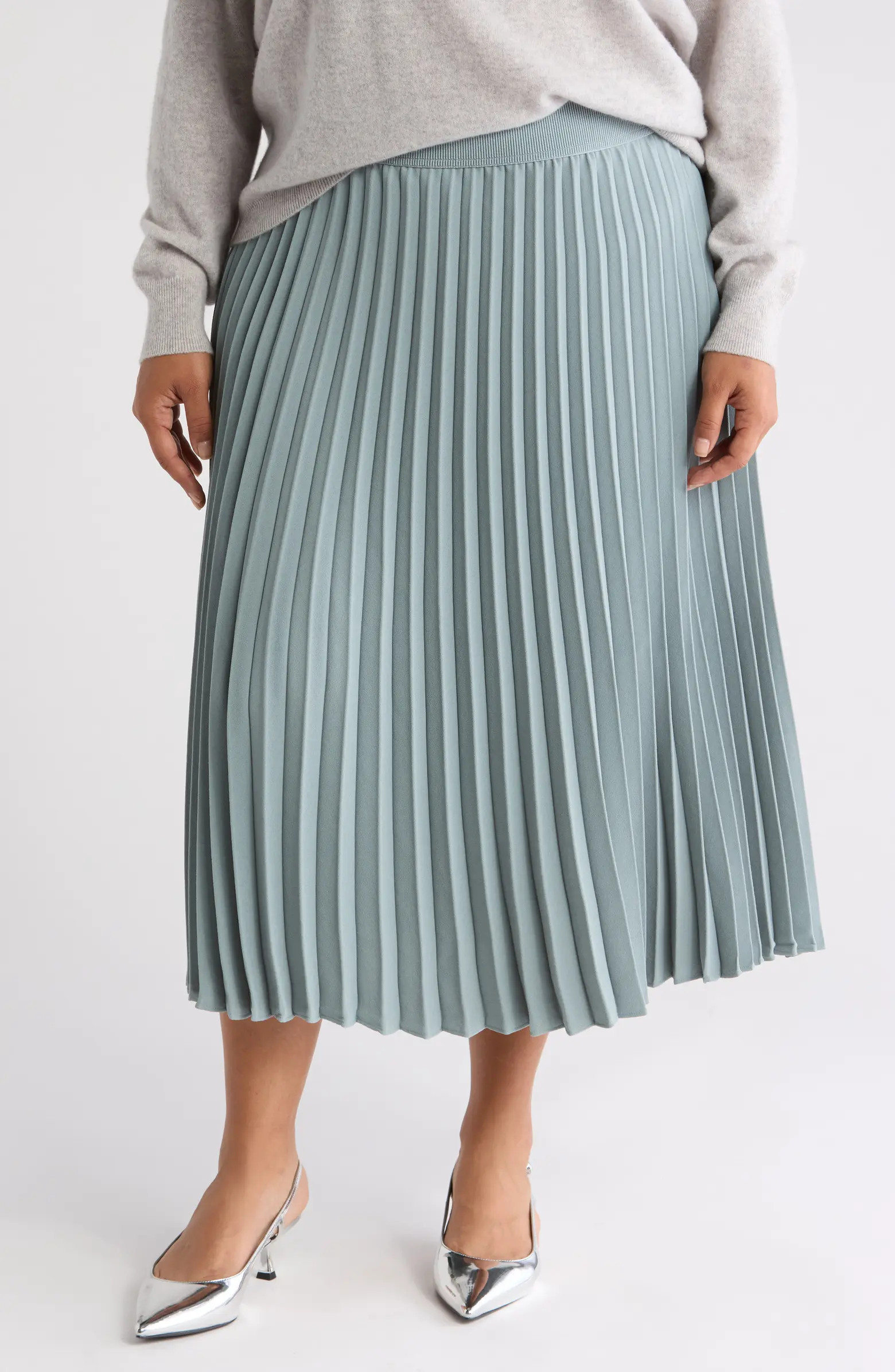 Nordstrom Pleated Midi Skirt | Nordstrom | Nordstrom