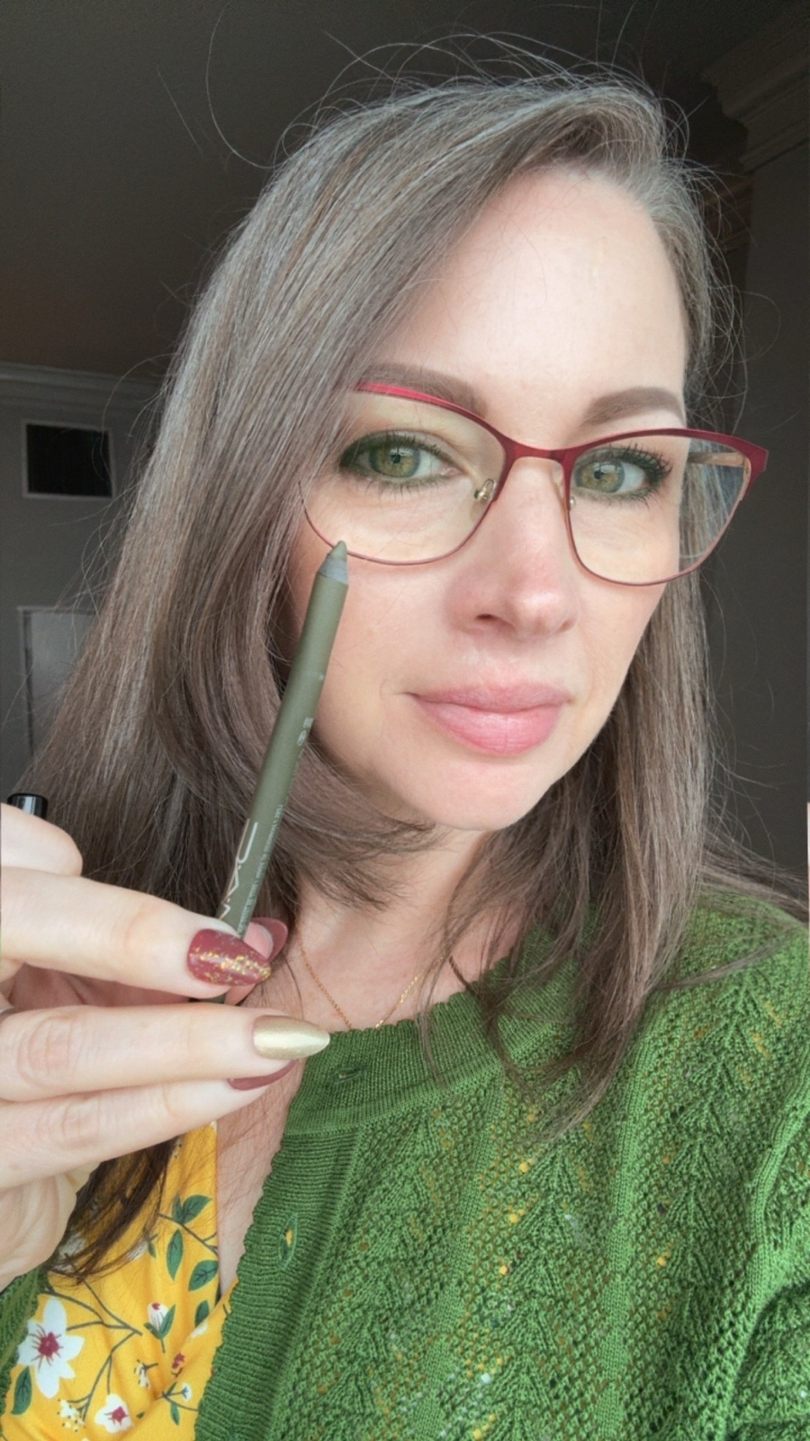 💚 I loved the brown eyeliner so much…I went back for the green!

This is MAC’s smoky eyeliner in Swamped, and it is such a gorgeous green—especially if you love warm, earthy colors like I do. And after putting the brown through three fitness classes with ZERO budging, I had to try another shade. 😉

I’m also wearing a few of my favorite finds! My new green cardigan from Talbots is such a beautiful color for Autumn, layered over that iconic yellow dress I’ve been reaching for all summer.

And I’m not putting the dress away just because summer is ending! I’ll be taking it right into the cooler months with this cardigan…and I’m already picturing it with a pair of rich brown boots. 🍂🤎

Everything is linked for you 🤗

#LTKgrwm #LTKBeauty #LTKootd