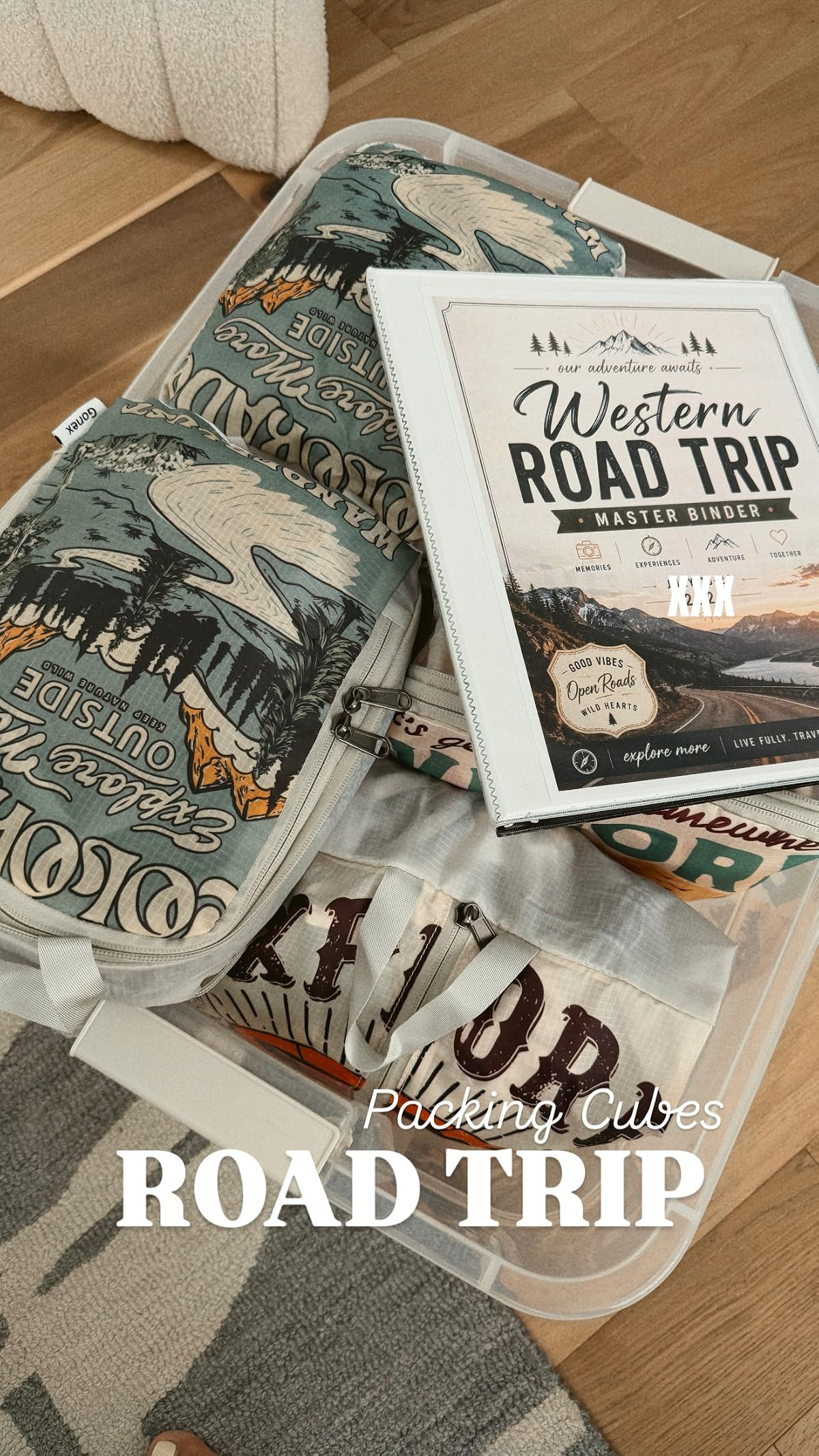 Ready to hit the road! These packing cubes will keep your luggage neat and organized. 

 #LTKmomlife #LTKTravel #LTKKids