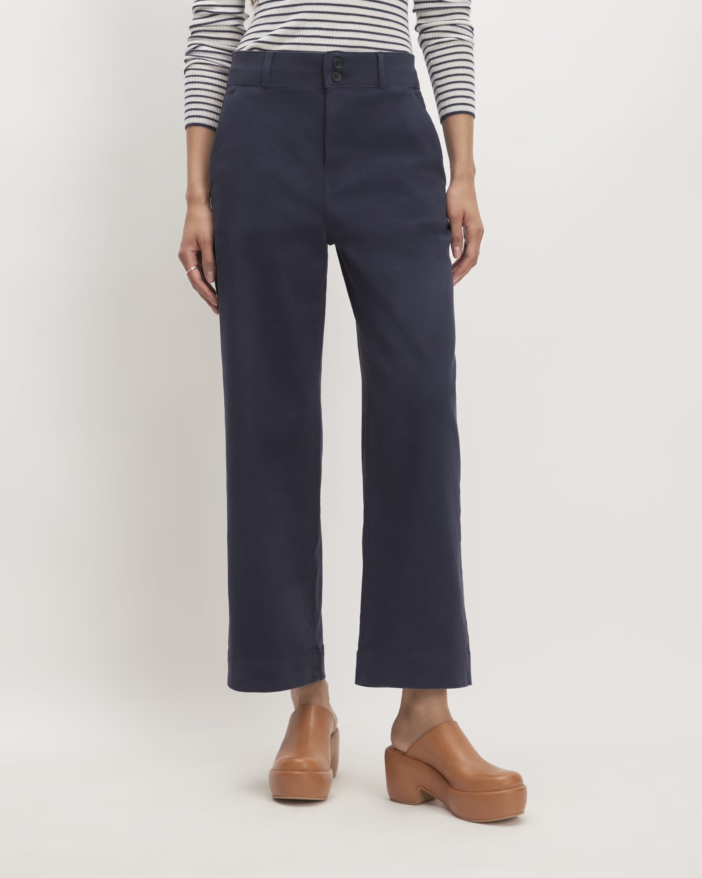 The Organic Wide-Leg Pant | Everlane