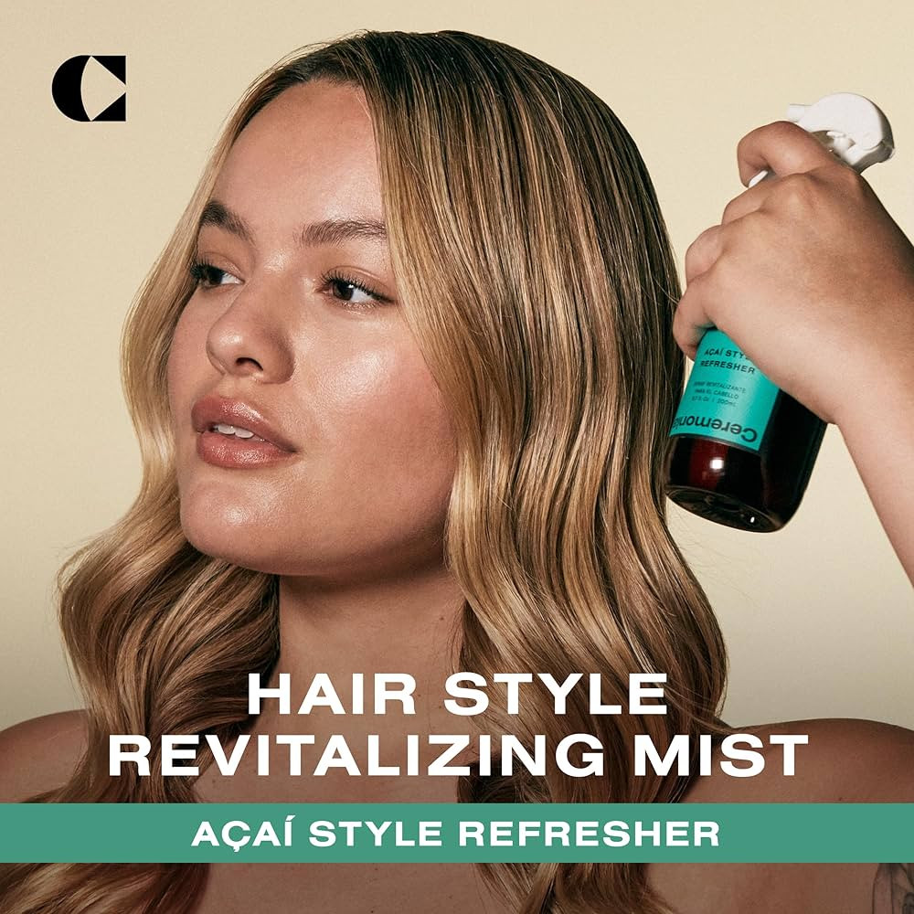 Ceremonia Açaí Style Refresher Resculpting Mist with Superfruit Style Pick-Me-Up, 6.7 Fl Oz | 2... | Amazon (US)