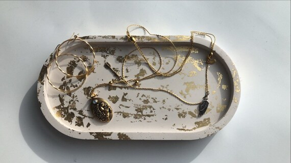 Gold Leaf Tray | Etsy (US)