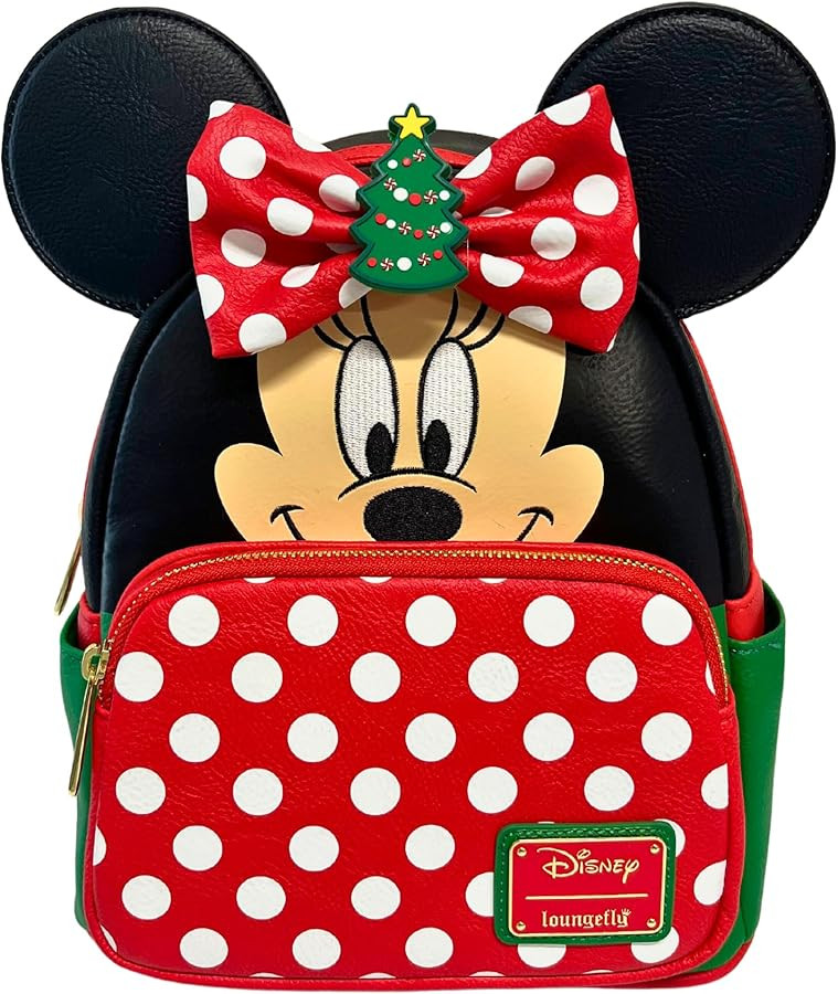 Loungefly Exclusive Disney Minnie Double Strap Shoulder Bag With Three Interchangeable Scented Bo... | Amazon (US)