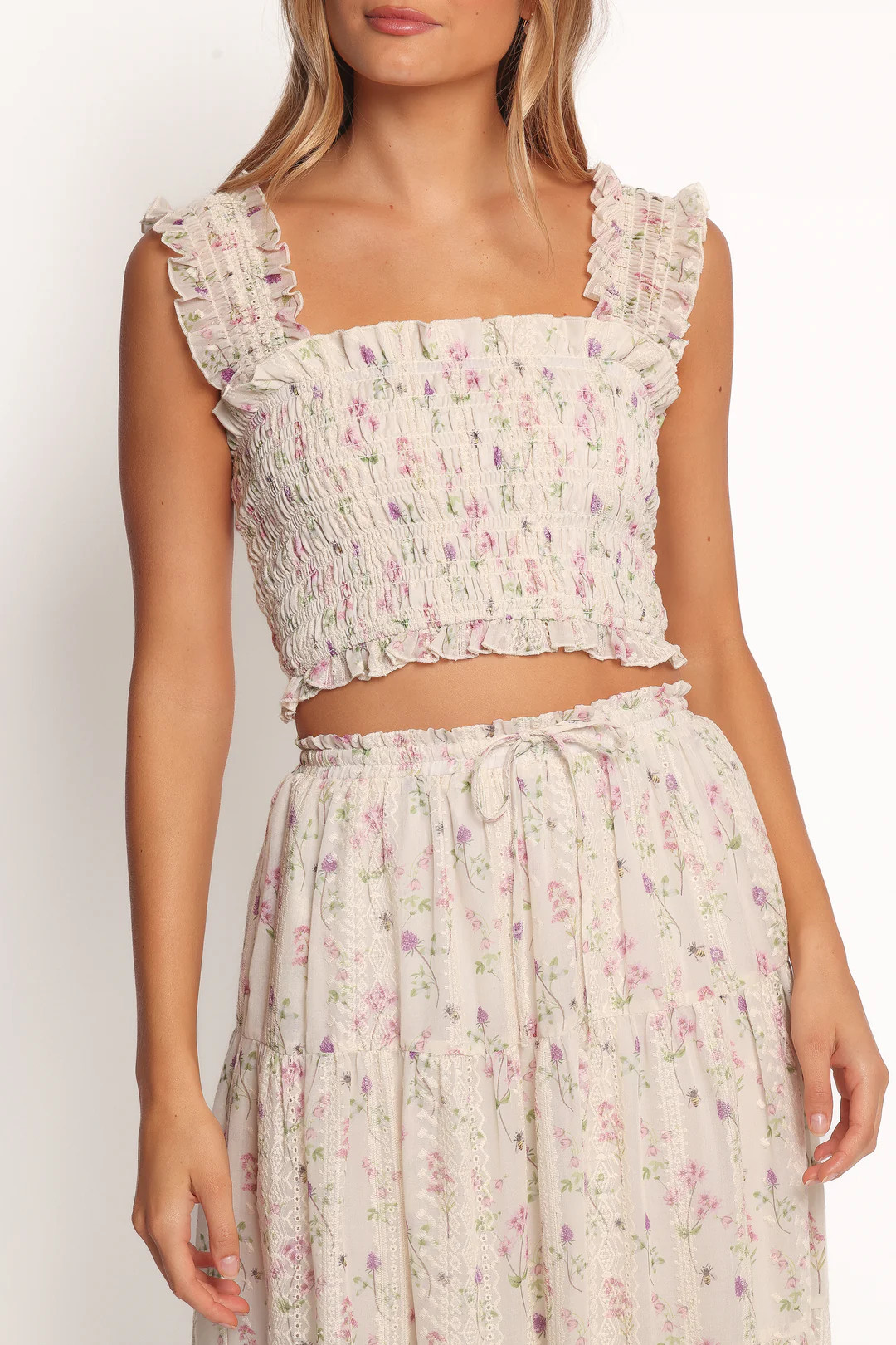Amberlyn Sleeveless Top - Pink Floral | Petal & Pup (US)