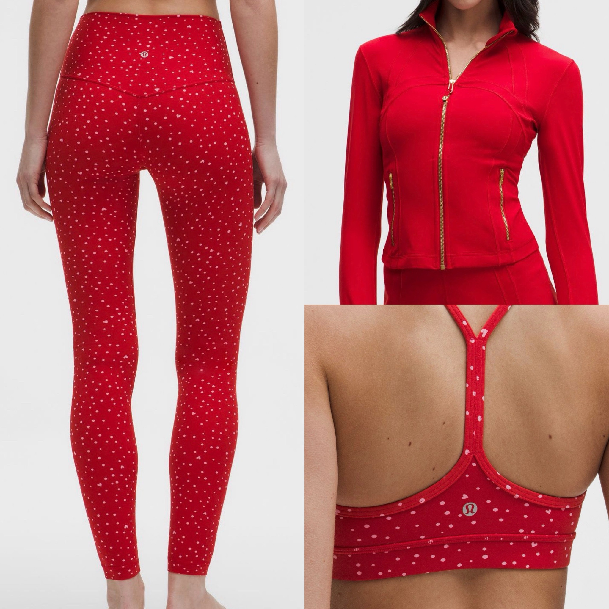 Xoxo lululemon 

Pants available in both 25 and 28 length 
Shorts in 4 and 6 length 