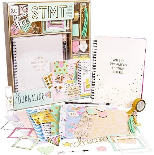 STMT DIY Journaling Set - Personalized Diary For Tweens & Teens - Personalize and Decorate Your P... | Amazon (US)