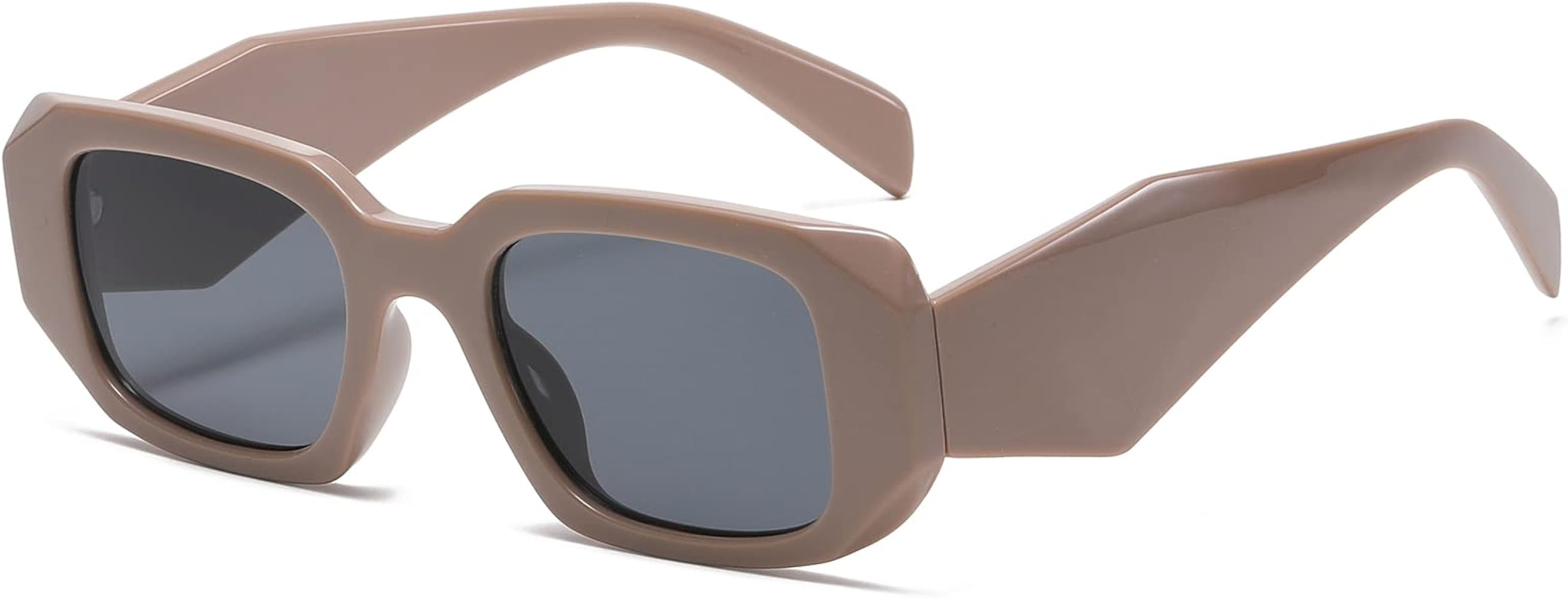 Verfimaci Trendy Rectangle Sunglasses for Women Man Square Sun Glasses | Amazon (US)