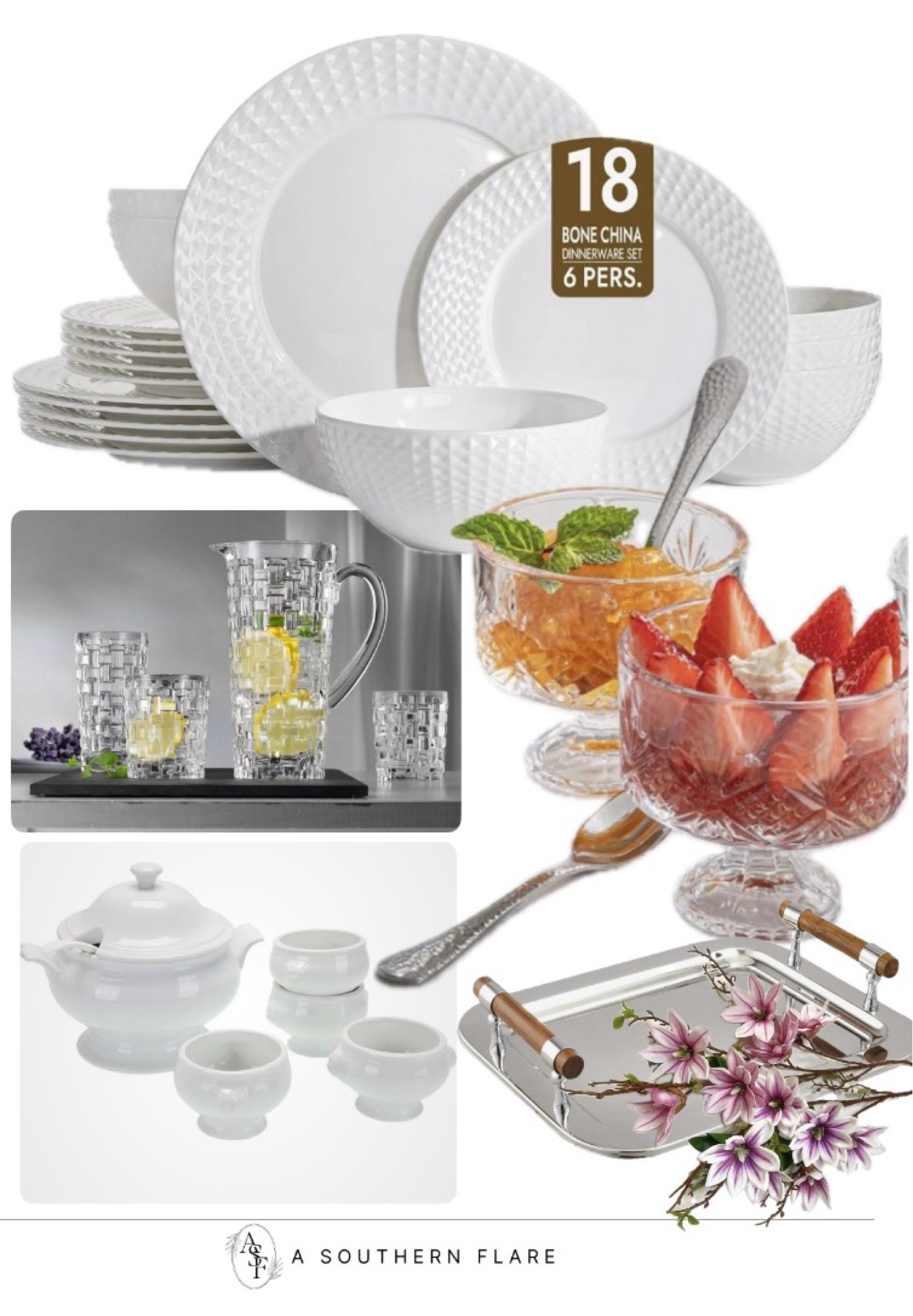 Elevate your dining experience with our elegant dinnerware set. Perfect for family gatherings or special occasions. #dinnerware #dining

#LTKFindsUnder50 #LTKHome #LTKFindsUnder100