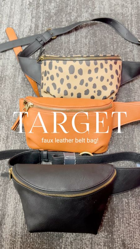 The new faux leather belt bag! I love it! 🖤 

#beltbag #targetstyle #crossbody #lululemon

#LTKFestival #LTKstyletip #LTKunder50