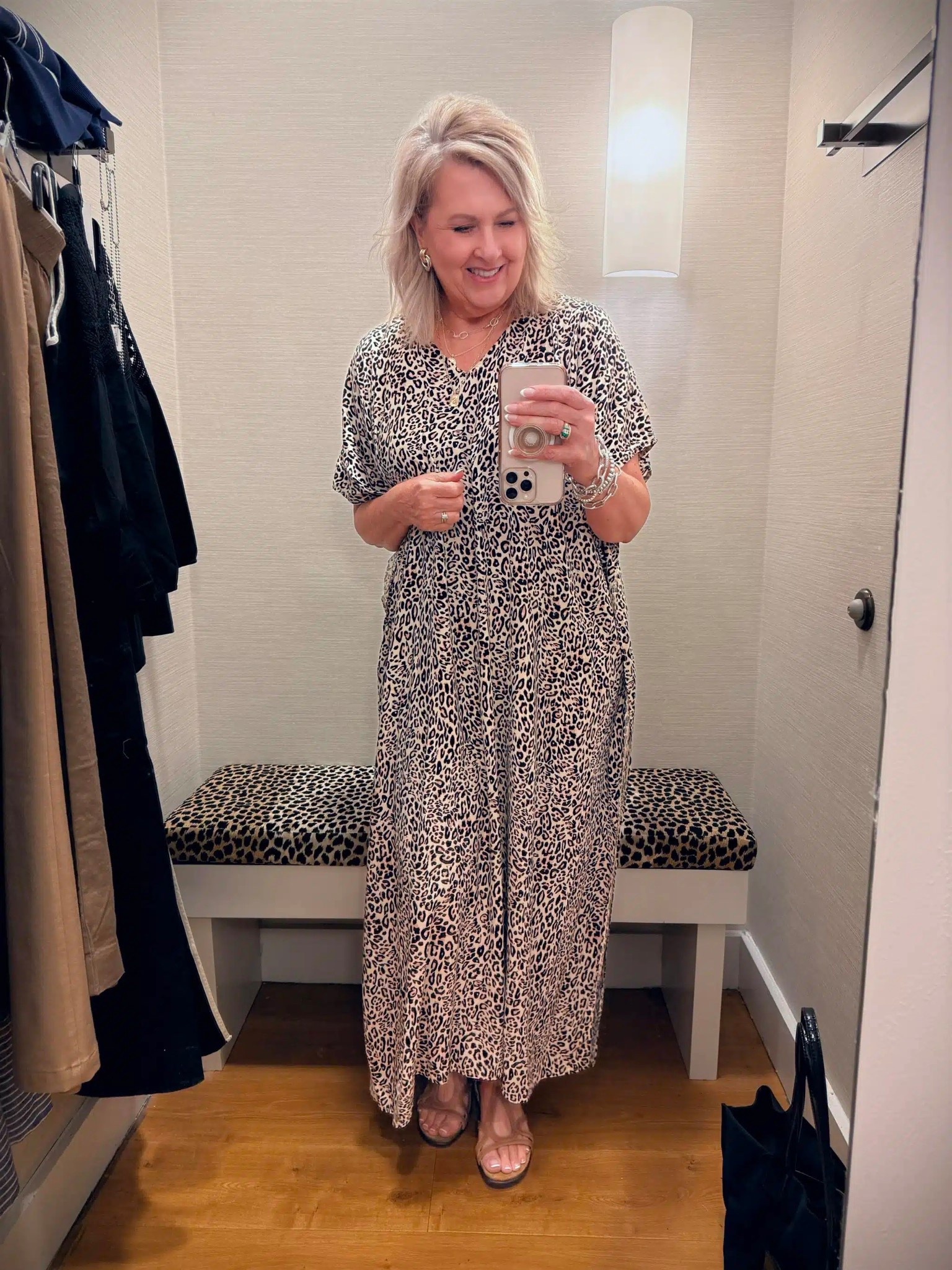 This dress is such a comfortable piece and I wore it to the store for my try ons! It’s an Amazon find and comes in multiple colors. 

#LTKootd #LTKgrwm #LTKOver40
