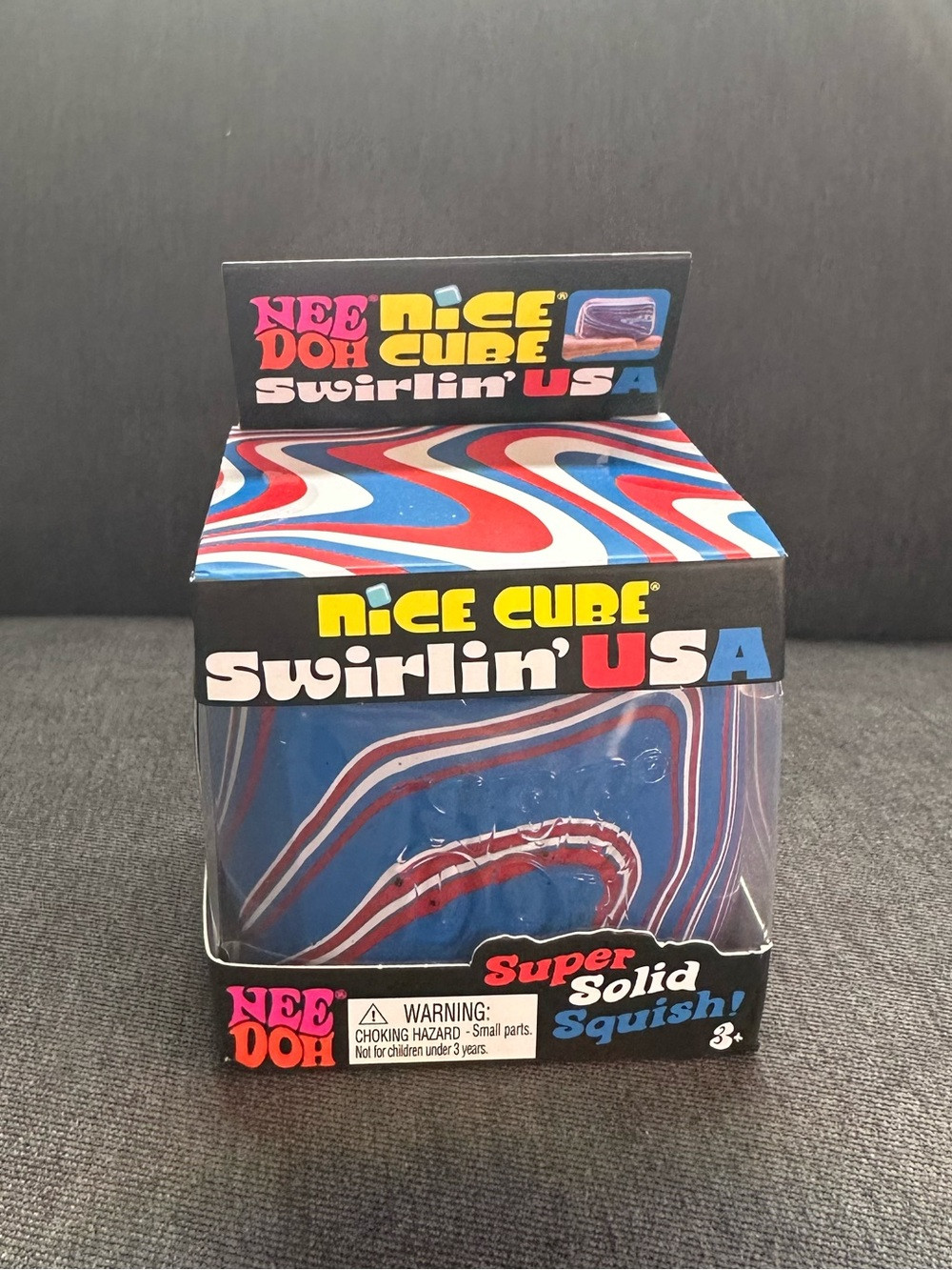 Swirlin\u2019 USA \ud83c\uddfa\ud83c\uddf8 NeeDoh Nice Cube Swirl NIB | Poshmark