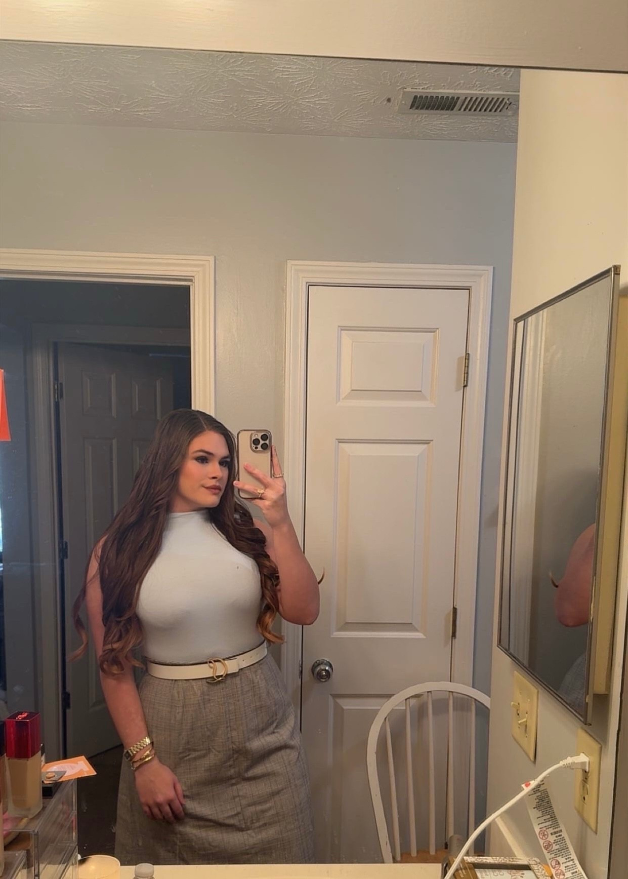 It gives office vibes🦋#dateoutfit 

#LTKBeauty #LTKWorkwear #LTKootd