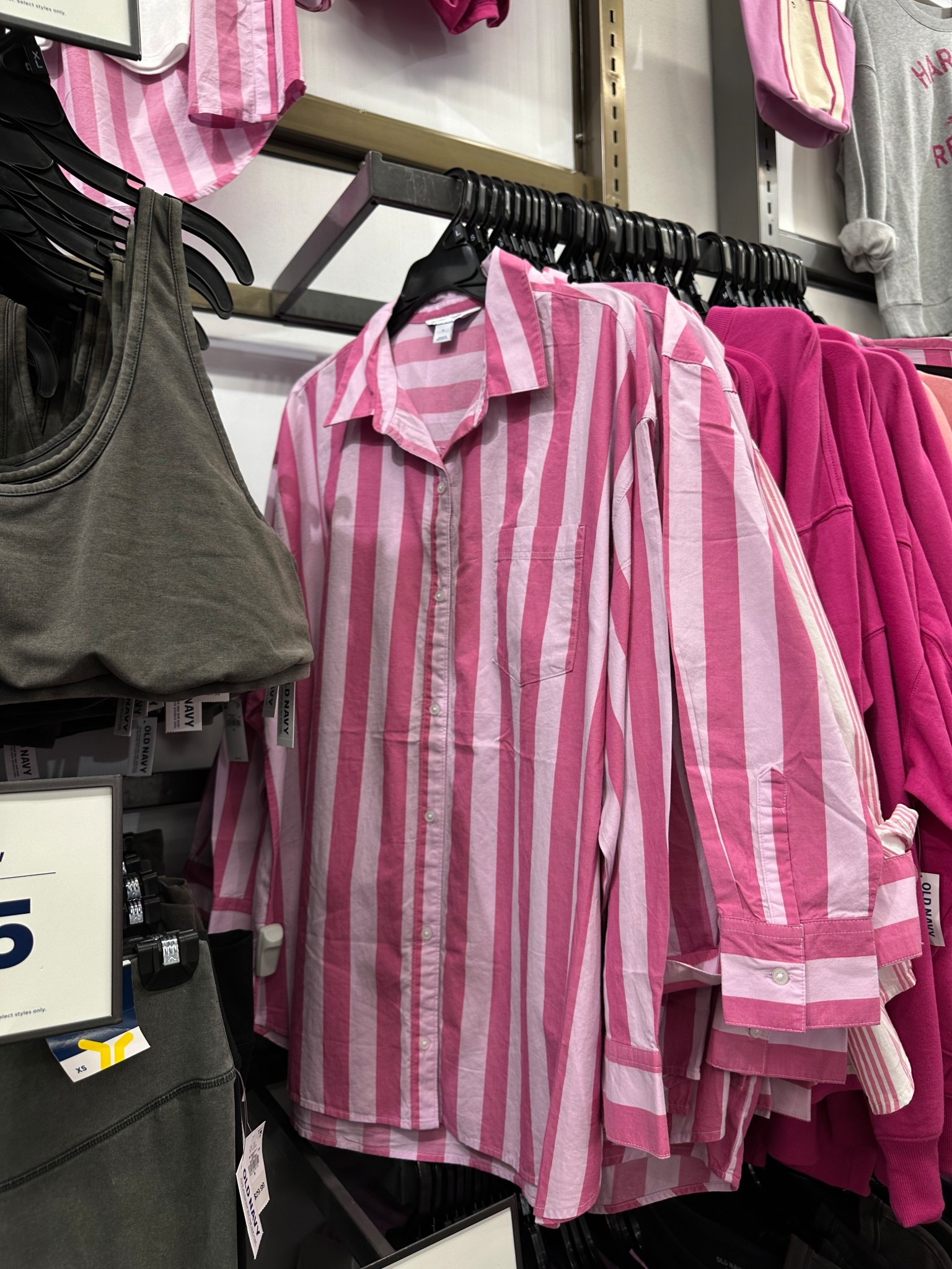 oversized button down under $30!