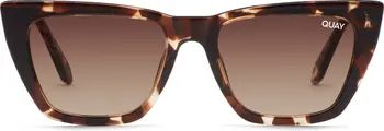 Quay Australia Call The Shots 48mm Gradient Cat Eye Sunglasses | Nordstrom | Nordstrom