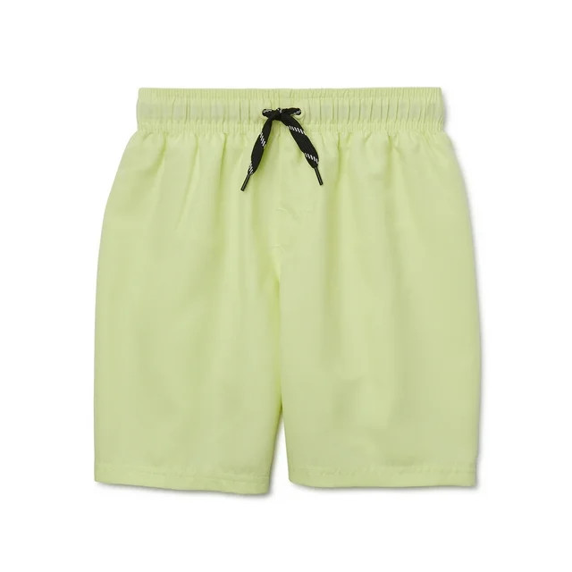 Wonder Nation Boys Everyday Value Swim Trunk, Sizes 4-18 & Husky | Walmart (US)