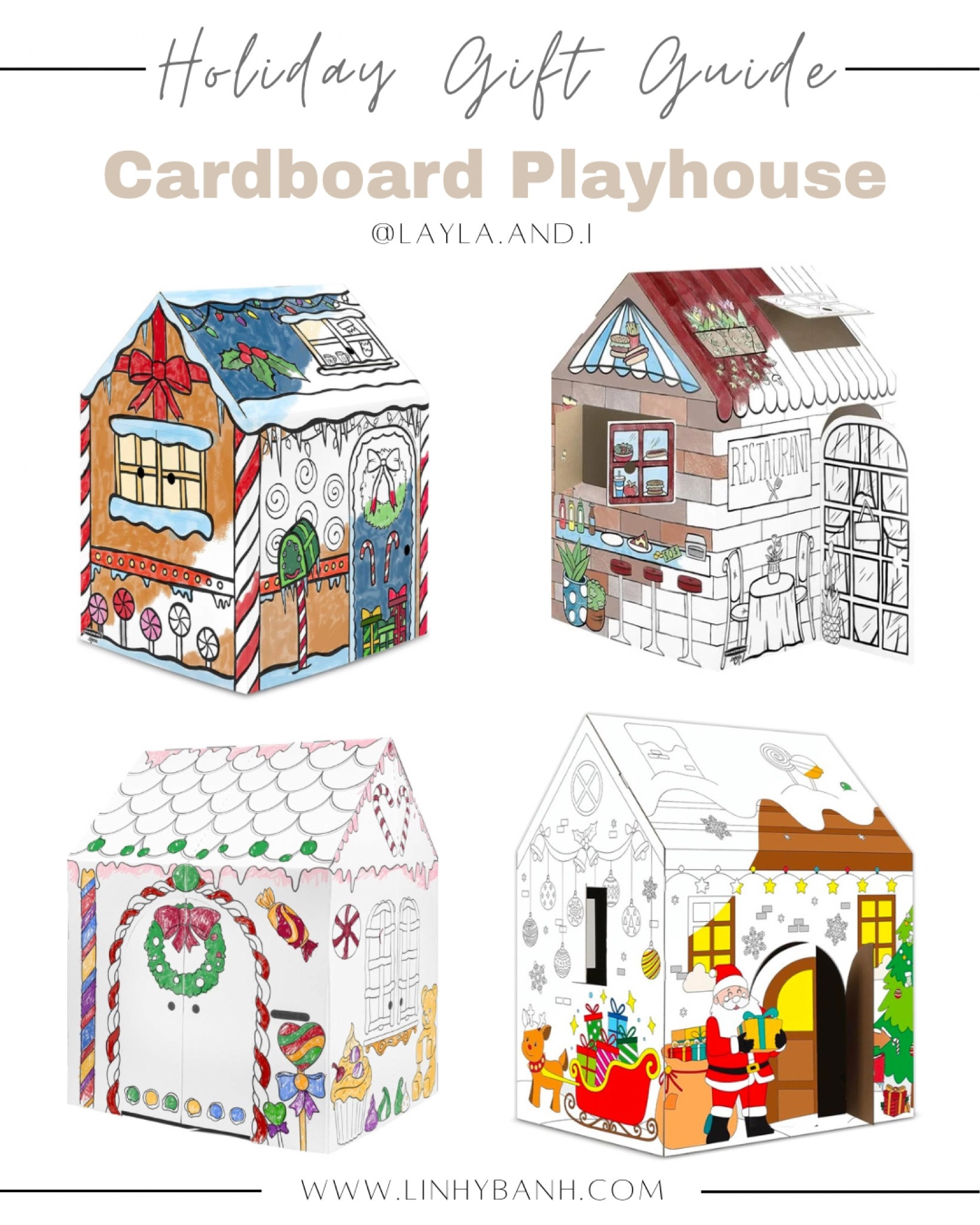 🎄Bring holiday magic home with this adorable Gingerbread Playhouse! The perfect festive nook for kids to play, create, and imagine—easy to assemble and decorate for hours of fun!

#LTKgiftguide #LTKcanada #LTKcasa