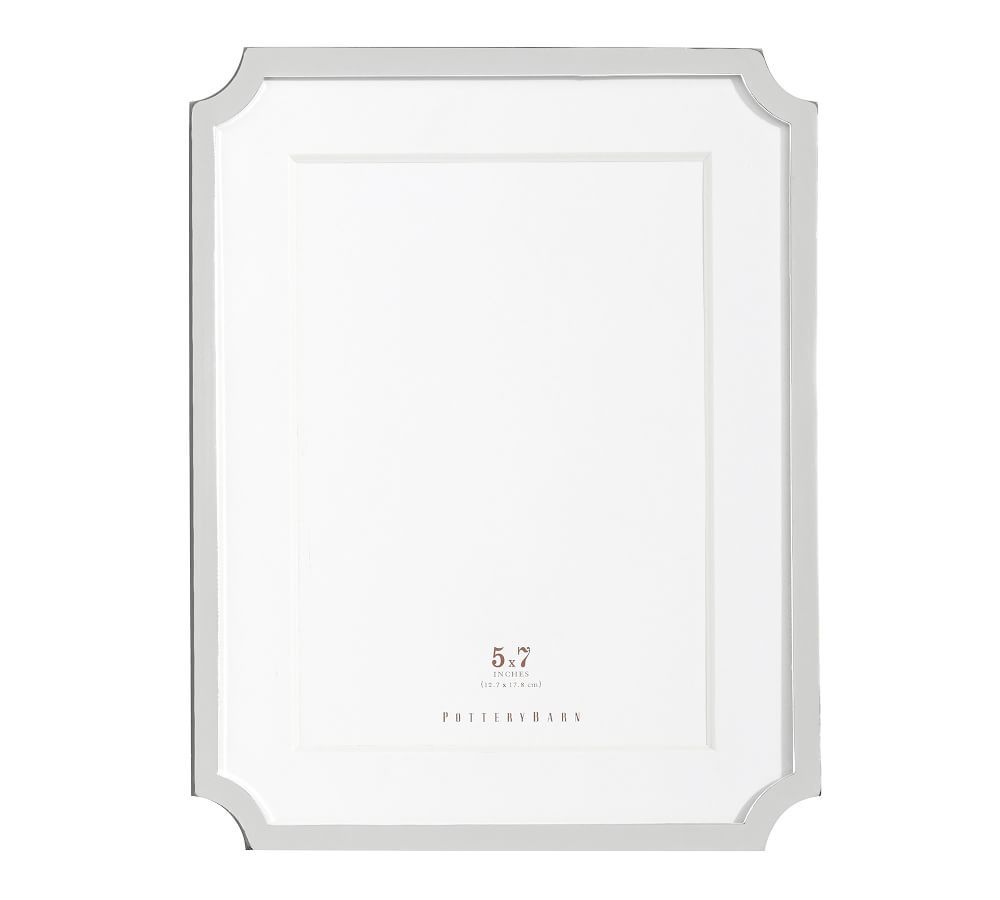 Abigail Silver-Plated Frame, 5x7 | Pottery Barn (US)