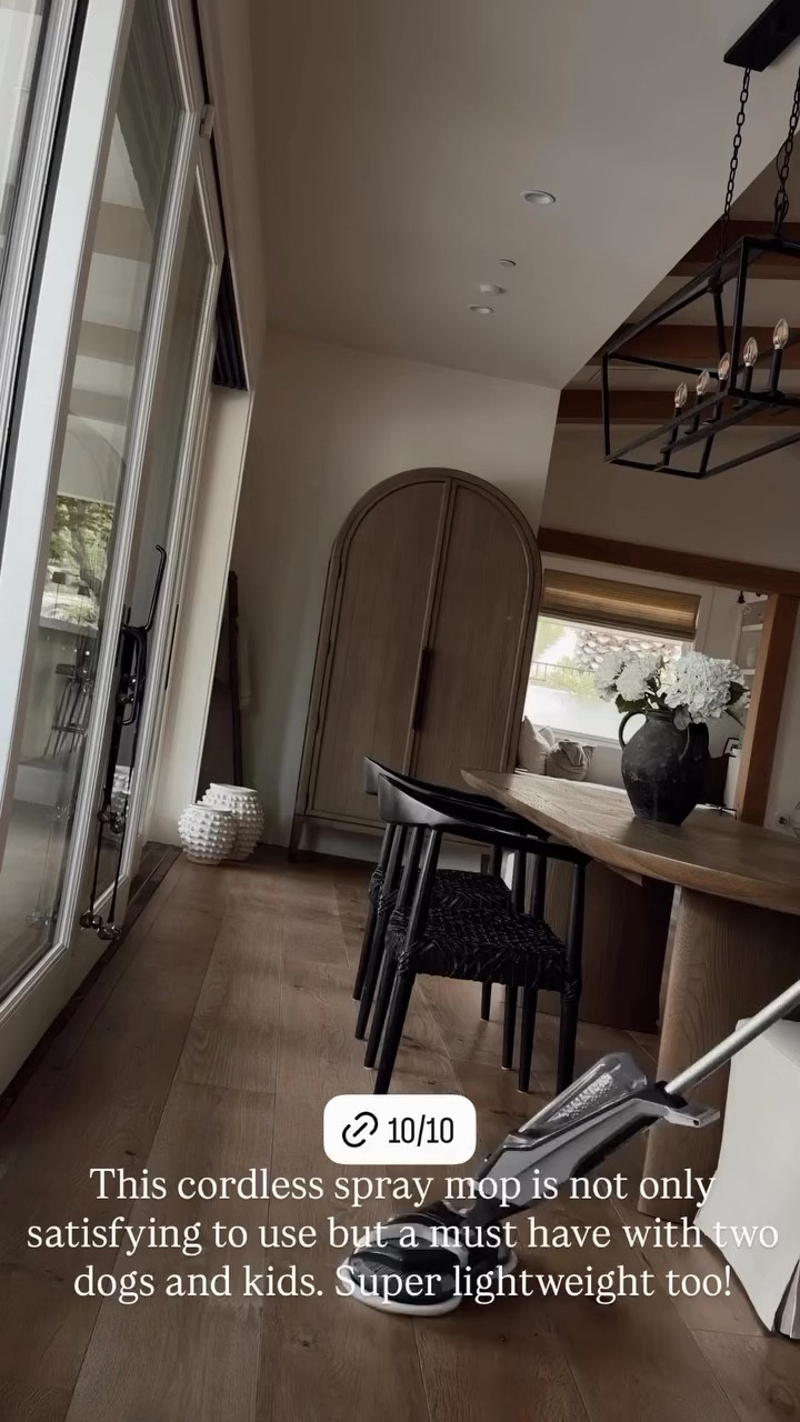 This cordless spray mop is not only satisfying to use but a must have with two dogs and kids. Super lightweight too!

#LTKmomlife #LTKHome #LTKSeasonal