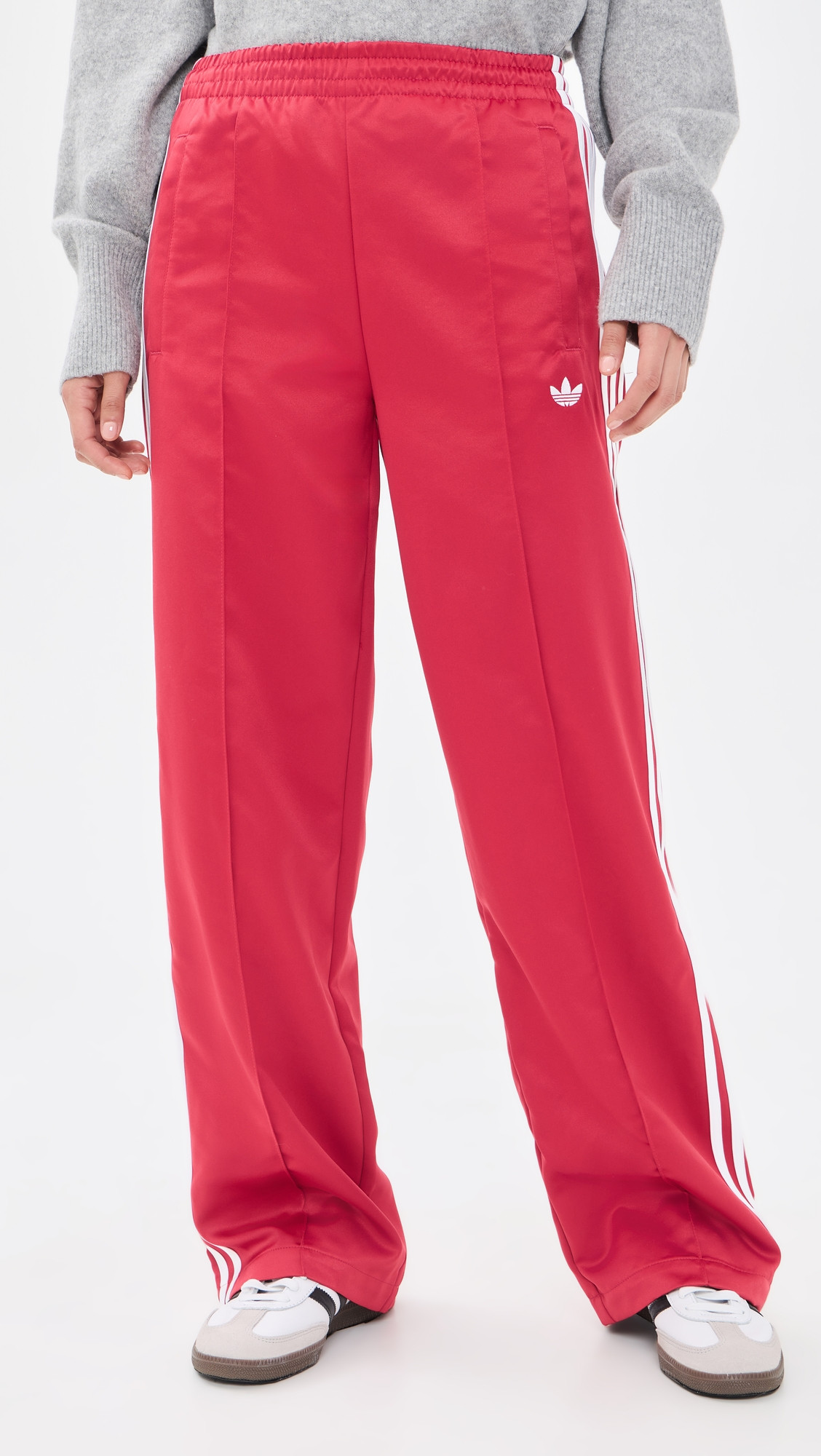 adidas Classics Loose Track Pants Team Victory Red/White XS | Shopbop