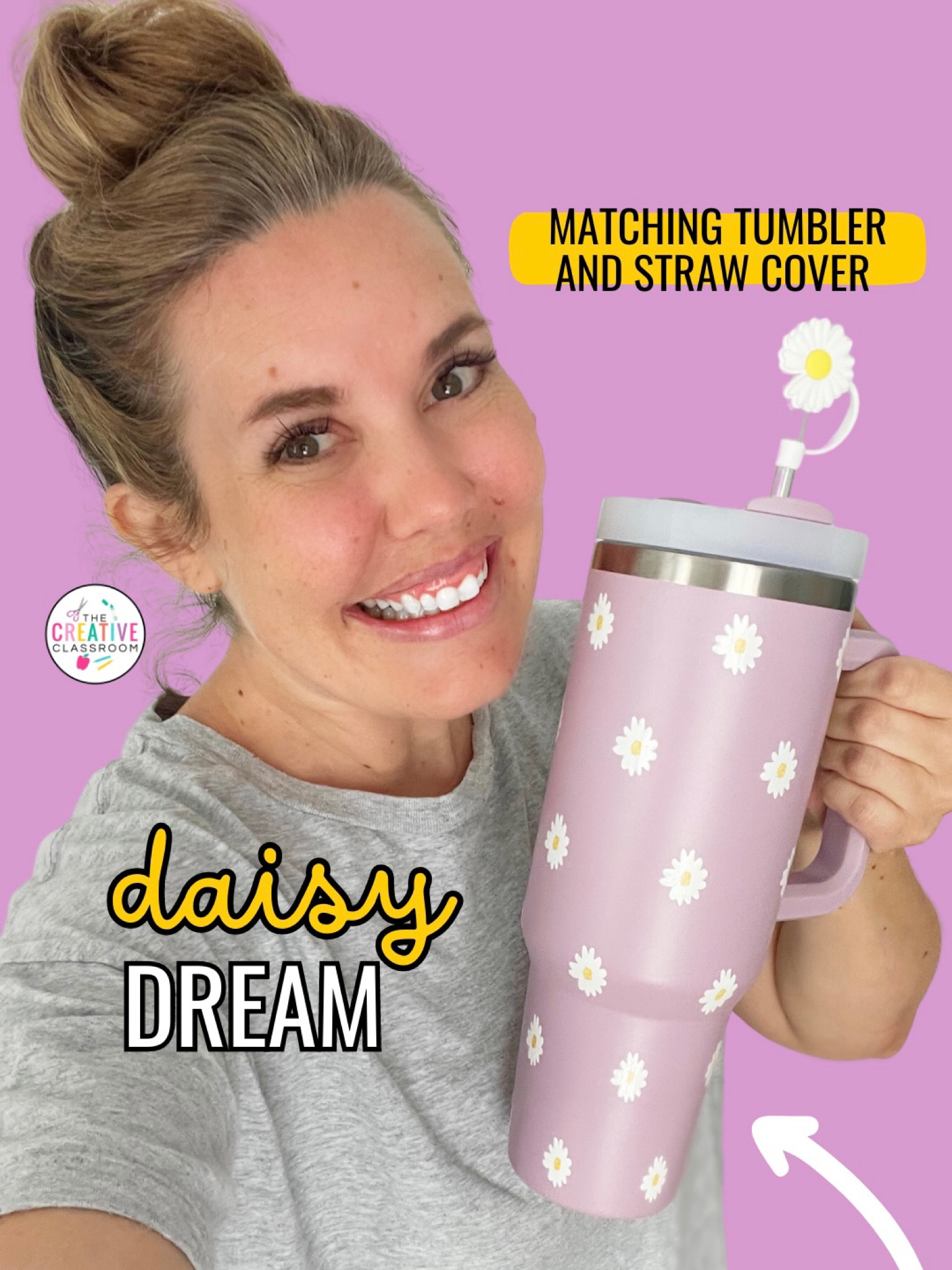 I’m in a Daisy dreamland with this matching tumbler and straw cover! 

#LTKFind