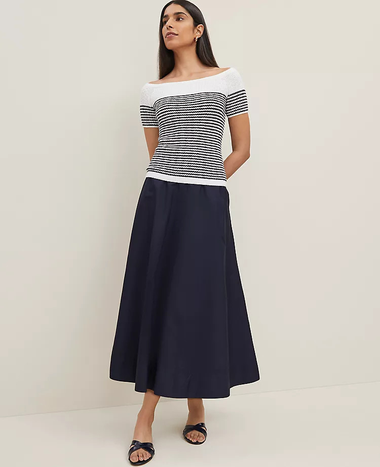 Tea Length Skirt | Ann Taylor