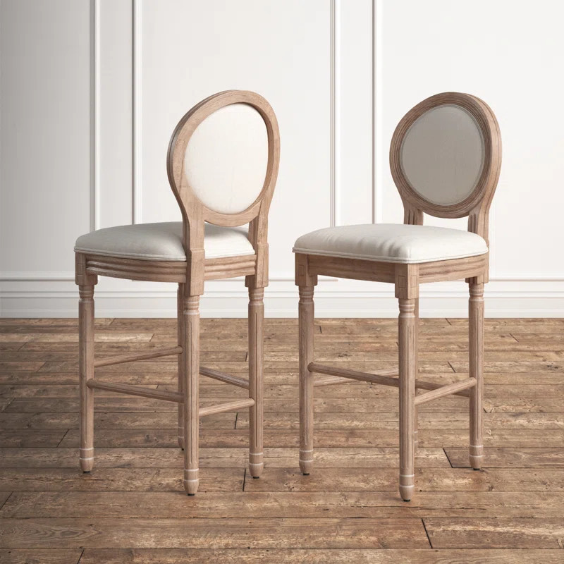 Marvelyn 29.9'' Square Bar Stool (Set of 2) | Wayfair North America