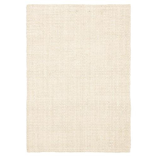 Jaipur Living Naturals Tobago Modern Ivory Natural Jute Solid Rug - 2'x3' | Kathy Kuo Home