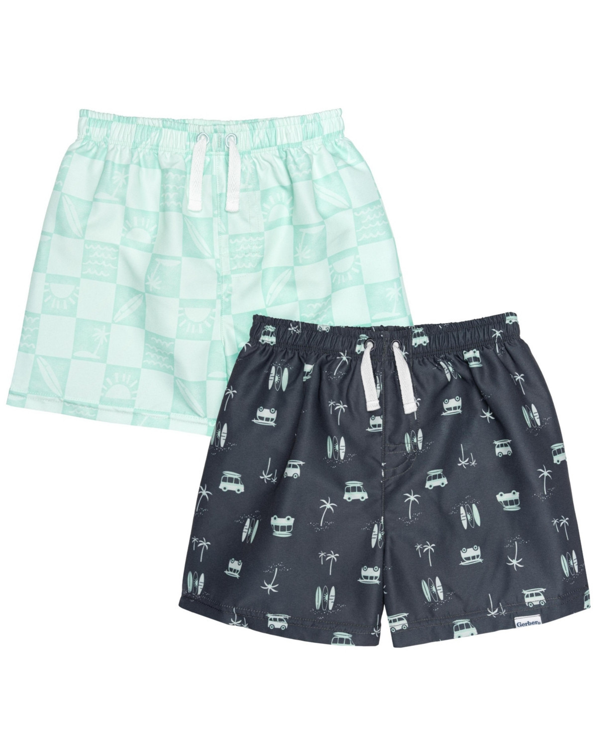 Gerber Toddler Boys Swim Trunks - Surf | Macy's