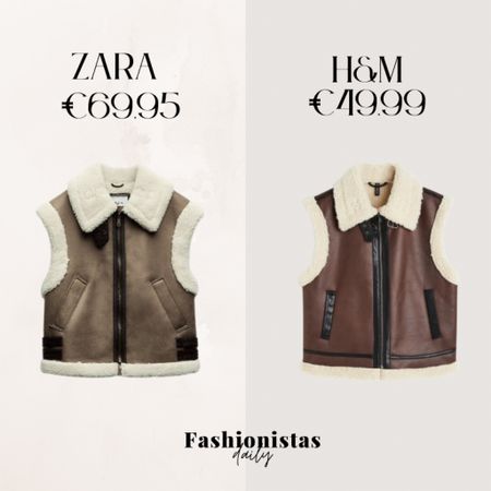 Zara vs H&M teddy gilet 🫶🏾
Zara code: 2969/266

#LTKFind