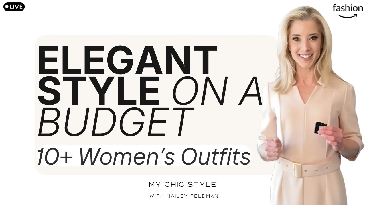Sophisticated, timeless style has nothing to do with your budget. In this livestream, I'm sharing 10+ complete outfit combinations using affordable pieces that look far more expensive than they actually are. No fast fashion, no trends—just intentional, elegant styling. Hi! Welcome back to My Chic Style! I'm Hailey, your trusted guide to discovering the best classic chic products online. 

➡ JOIN: https://www.amazon.com/live/broadcast/a1595800-7d44-4fdd-98cb-20a66a80fcbb?linkCode=ilv&ref_=social&tag=haileyfeldman-20
➡ DATE: Livestream starting at 12:15 PM on Tuesday, June 16, 2026

In this livestream:
🎯 10+ complete outfit combinations from a capsule wardrobe
🎯 How to layer neutrals so they look intentional and elevated
🎯 The architectural styling formula that makes affordable pieces look luxury
🎯 Why quality basics matter more than trendy statement pieces
🎯 Real pricing breakdowns (you'll be shocked how affordable these are)
🎯 Live Q&A: Your styling questions answered in real-time
🎯 Exclusive LTK links to every item I'm wearing

#LTKgrwm #LTKPetite #LTKdayinmylife