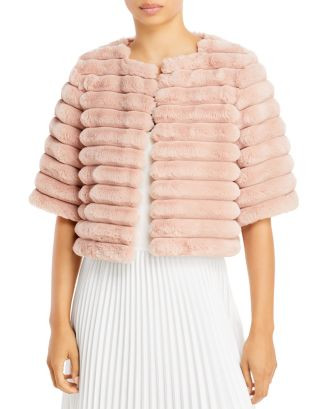 BCBGMAXAZRIA Faux Fur Shrug | Bloomingdale's Women | Bloomingdale's (AU)