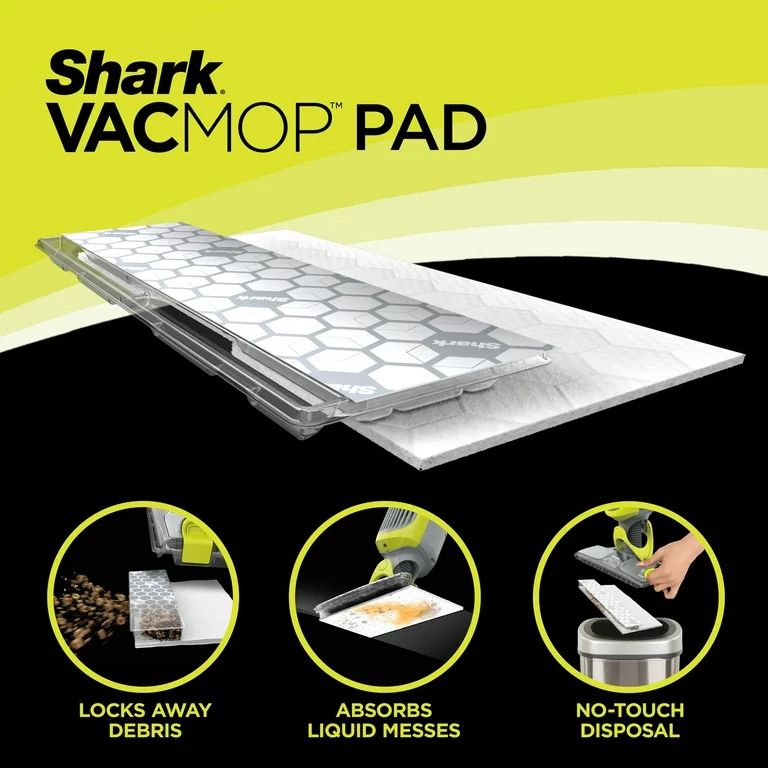 Shark VACMOP™ Cordless Hard Floor Vacuum Mop with Disposable VACMOP™ Pad VM200P12 - Walmart.c... | Walmart (US)