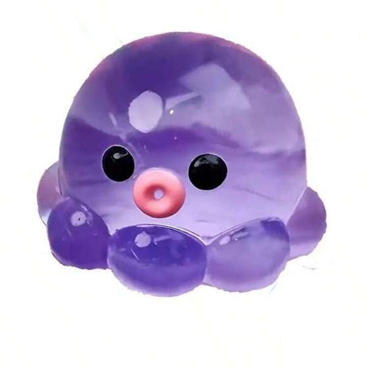 Octopus Stress Relief Toy – Bubble Pop Slow-Rise Squishy Fidget, Anger Release Squeeze Toy | SHEIN