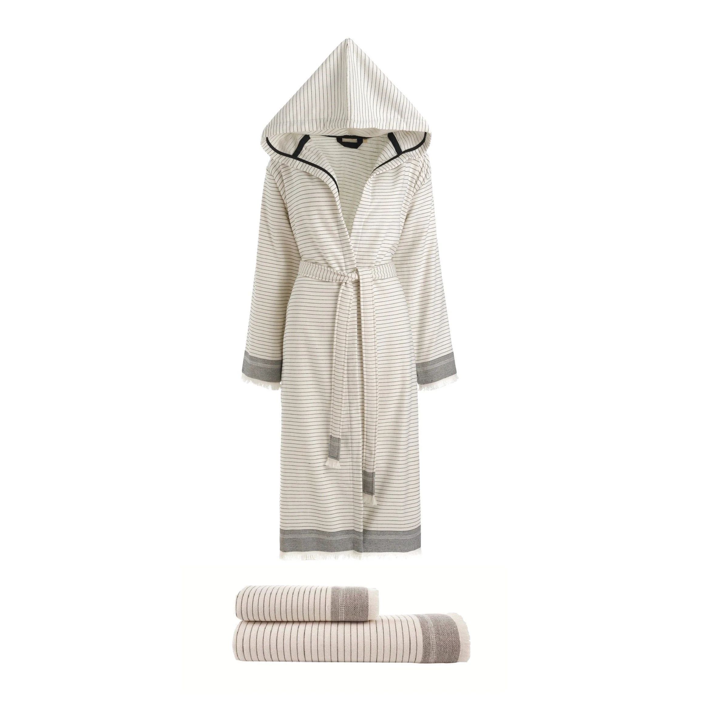 Bliss Turkish Towel Set with Robe | Olive and Linen LLC