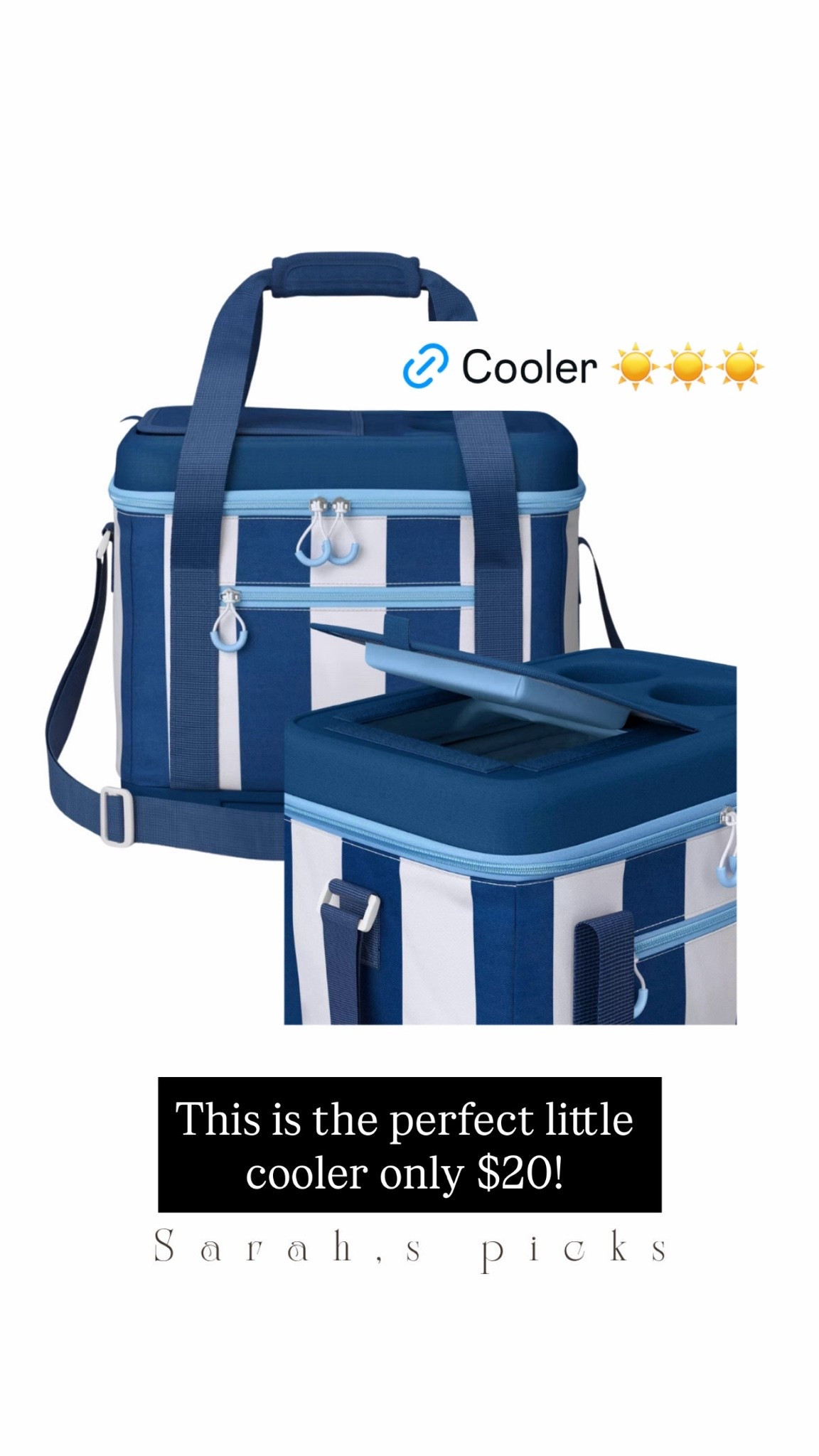 Love this little $20 cooler!

#LTKmomlife #LTKSeasonal