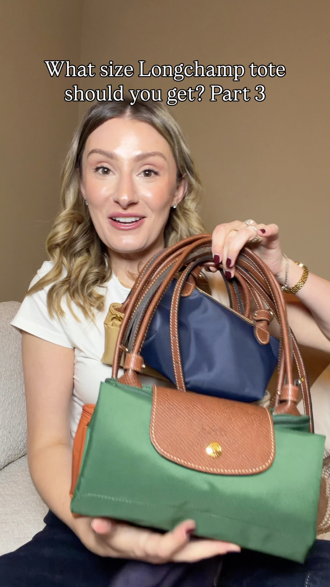 What size Longchamp Le Pliage tote should you get? Part 3 Medium Review

Personally my favorite size Longchamp bag is the medium with long handles. It carries so much without being too bulky and the handles are pretty comfortable!



#LTKItBag