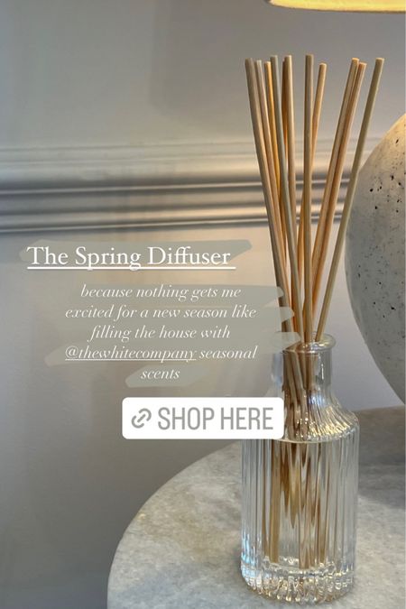The White Company, Home Inspiration, Spring Diffuser, Spring Scents 

#LTKhome #LTKSeasonal #LTKeurope