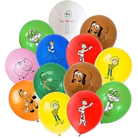 Toy Inspired Story Party Supplies, Birthday Party Balloons for Toy Theme Party, Includes 7 Styles Pr | Amazon (US)