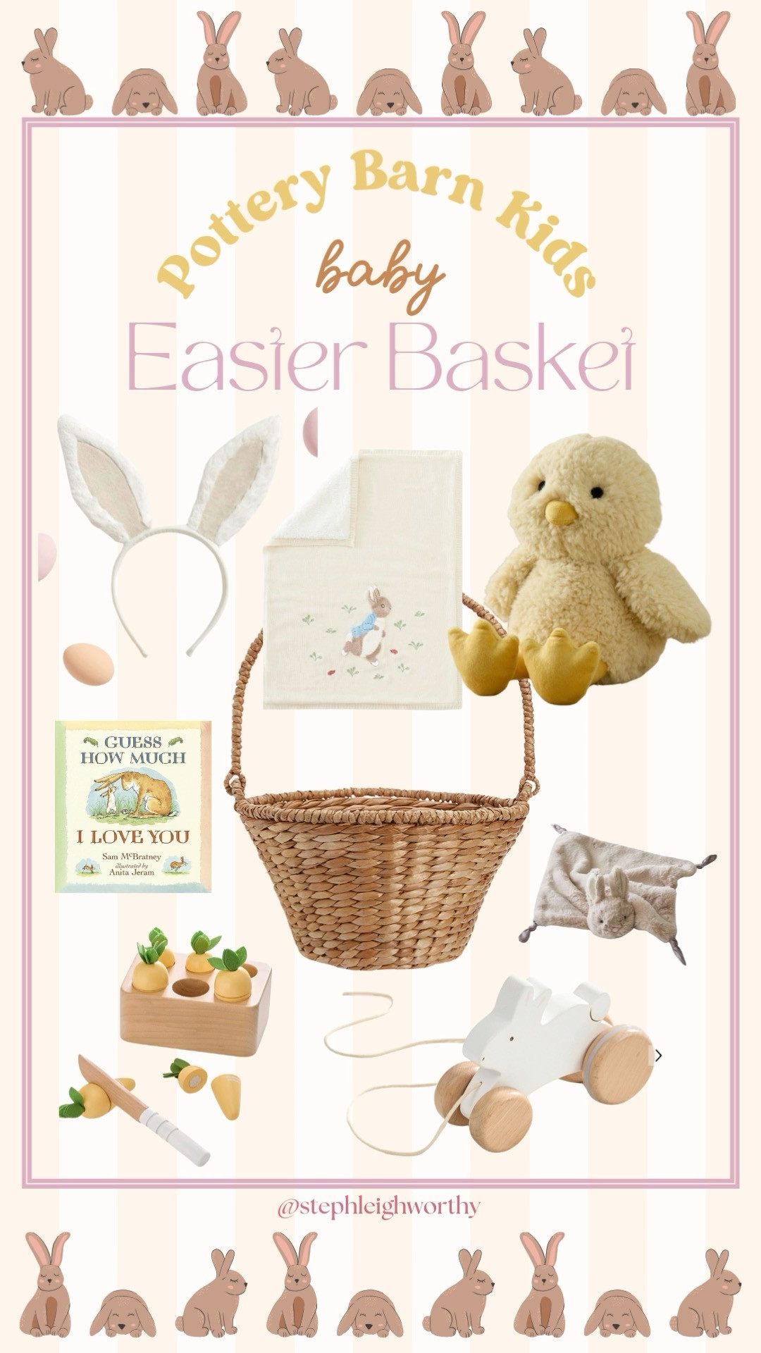 Pottery Barn baby Easter basket ideas!! 

 #LTKGiftGuide #LTKSeasonal #LTKBaby